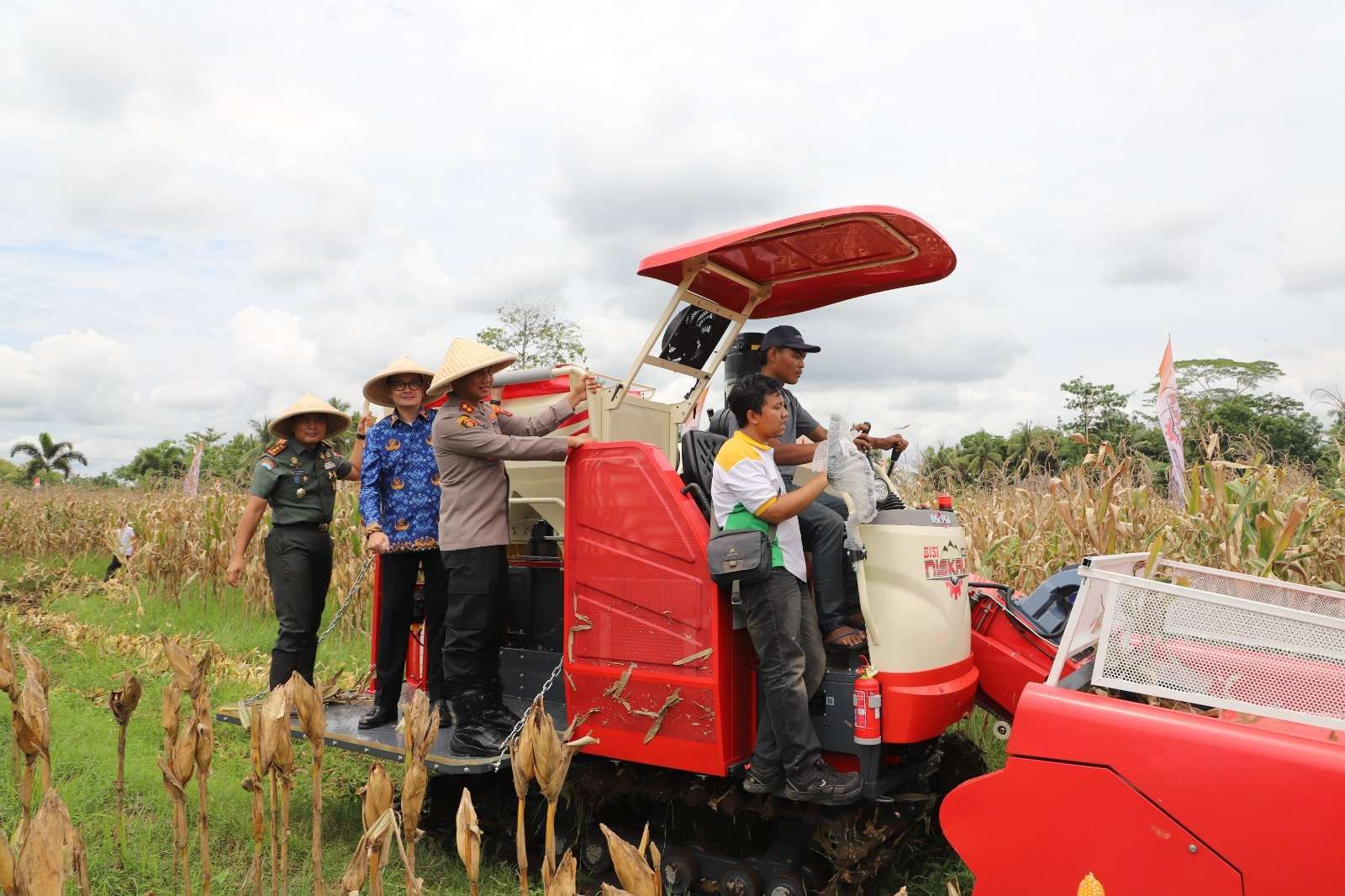 Panen Raya Jagung di Kalimiru: Wabup Dion Apresiasi Semangat dan Inovasi Petani Purworejo