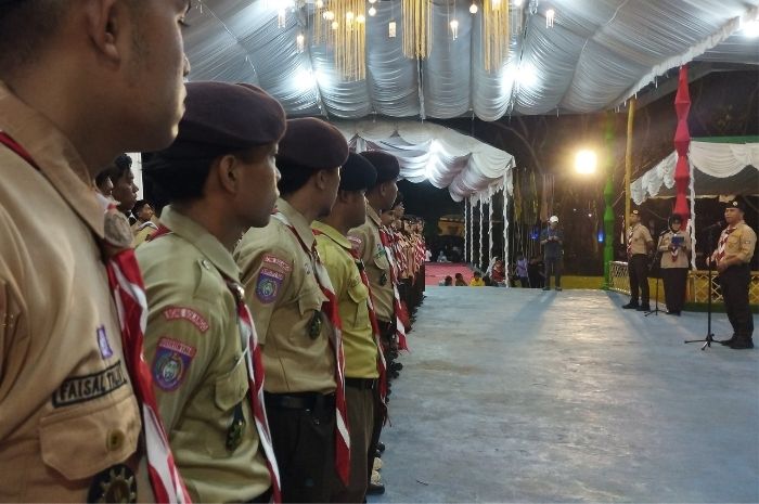Kwarnas Kukuhkan 200 Sangga Kerja Peran Saka Nasional 2025 di Gorontalo