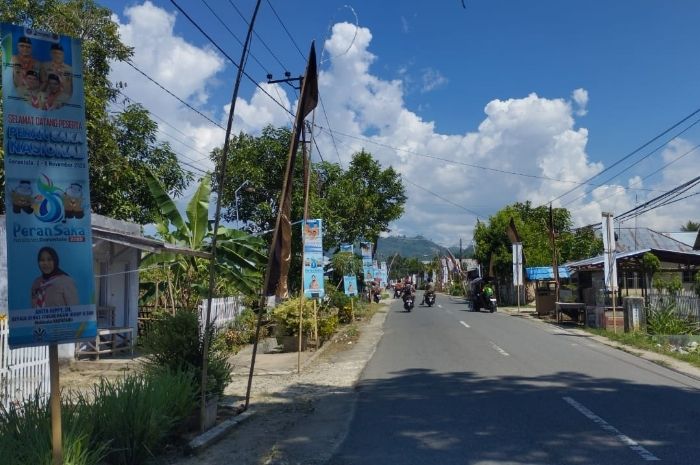 Atmosfer Warga Gorontalo Bikin Kwarnas Terpukau Jelang Pembukaan Peran Saka Nasional
