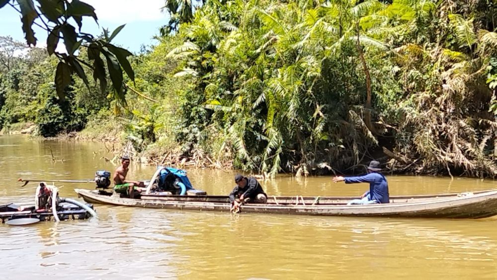Tambang Emas Ilegal di Kampar Terbongkar! 7 Rakit Disita, Pelaku Diduga Dapat Bocoran Operasi