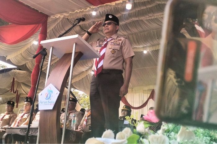 Ketua Kwartir Nasional, Budi Waseso Buka Peran Saka Nasional 2025 di Gorontalo