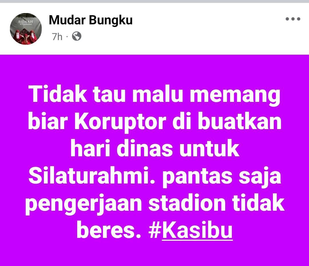 ASN Muna Libur Sehari Demi Silaturahmi dengan Mantan Bupati yang Pernah Tersandung Kasus Korupsi