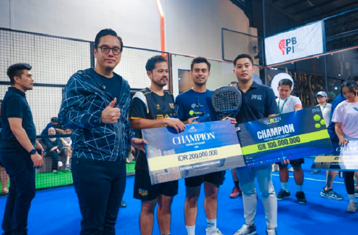 Rico Waas: Turnamen Padel 59 Open Jadi Bukti Medan Siap Jadi Pusat Olahraga Modern