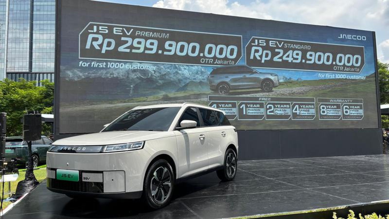 Jaecoo J5 EV Resmi Meluncur di Indonesia: Kendaraan Listrik Terjangkau dan Mampu