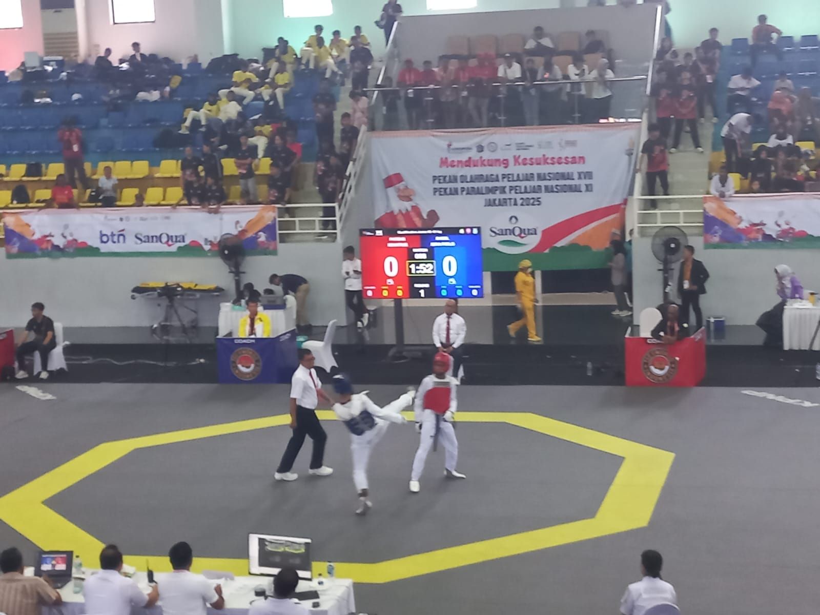 Keyzo Fachero Persembahkan Medali Perunggu Kedua untuk Babel di Cabor Taekwondo POPNAS XVII