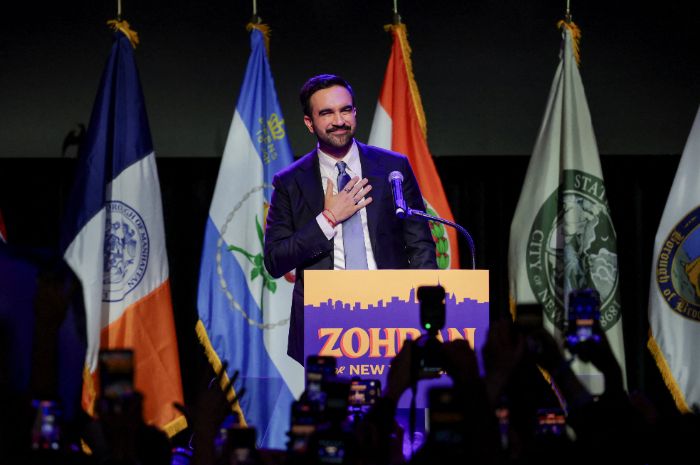 Zohran Mamdani Cetak Sejarah Jadi Wali Kota Muslim Pertama di New York