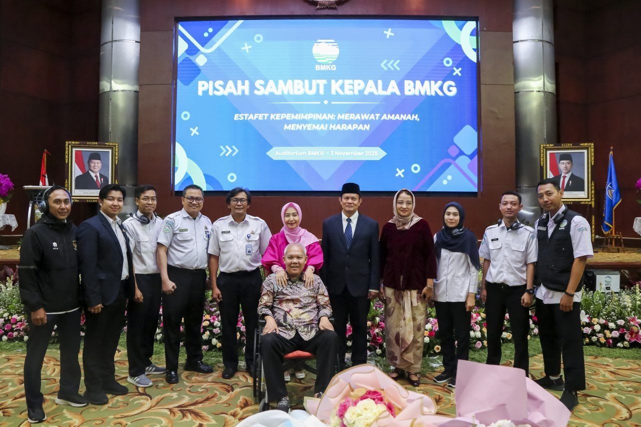 Resmi Pimpin BMKG, Guru Besar Teknik UGM Prof. Teuku Faisal Fathani Siap Perkuat Sistem Deteksi Bencana