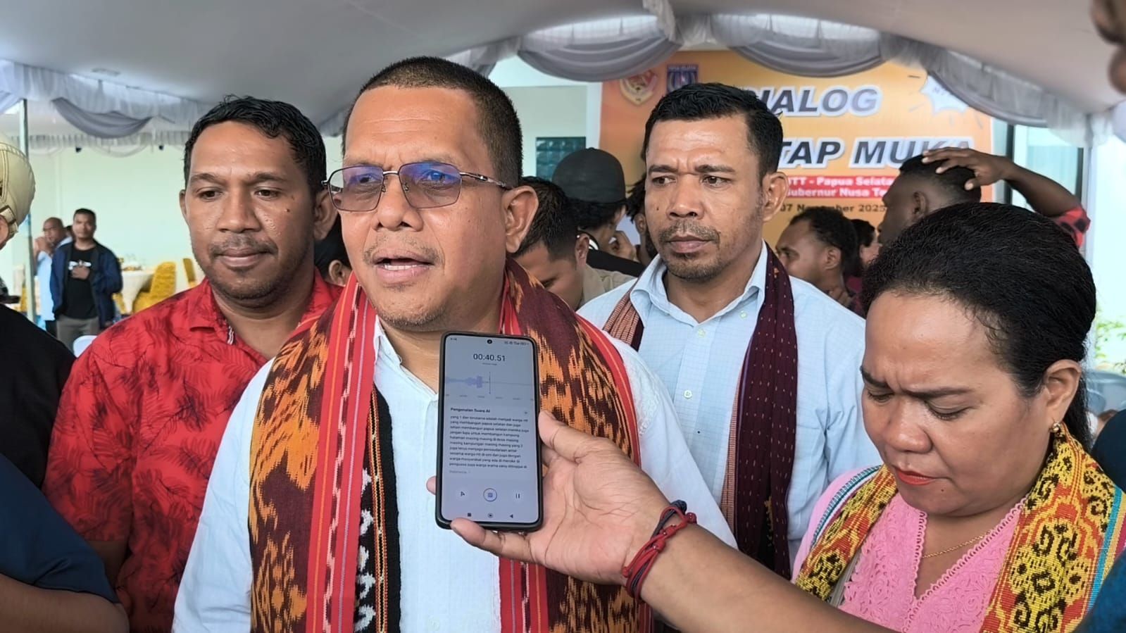 Melki Laka Lena: Diaspora NTT di Papua Selatan Harus Jadi Contoh dan Penggerak Kemajuan Daerah
