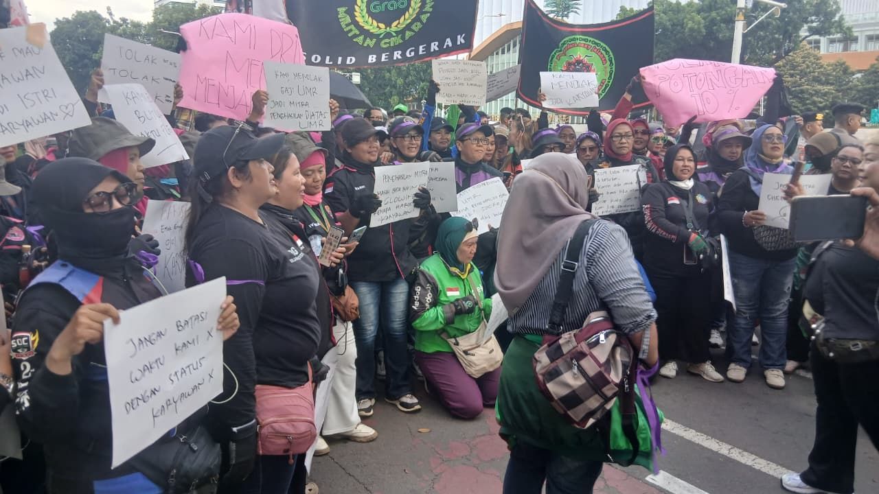 Ojol Gelar Aksi Damai di Jakarta, Protes Komisi 10 Persen dan 3 Tuntutan Lainnya