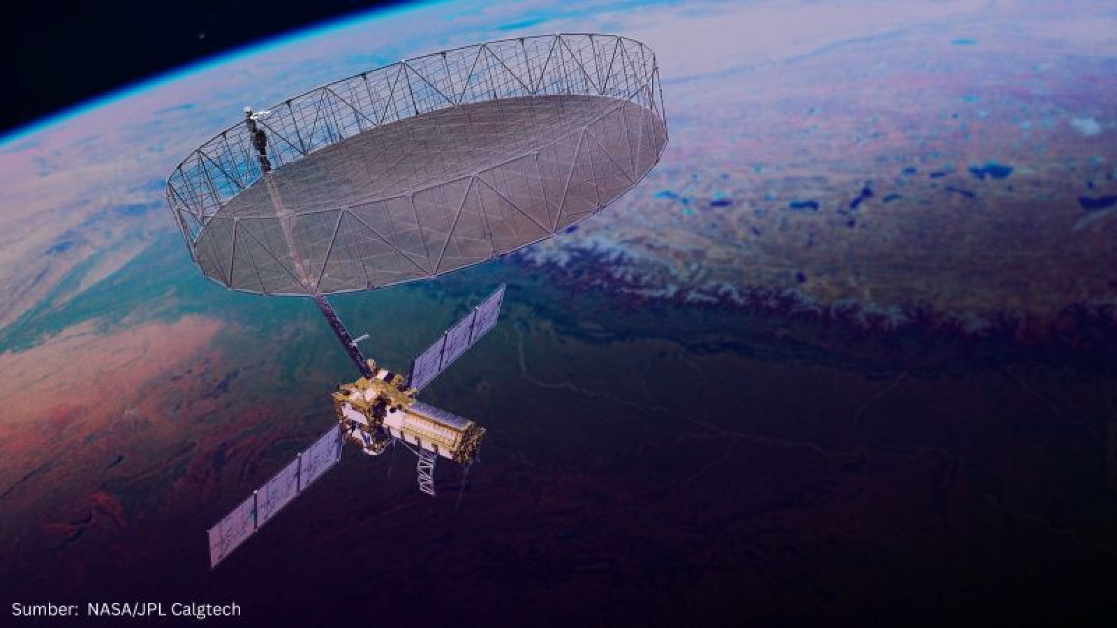 Satelit Radar NISAR Resmi Mengorbit, Siap Kumpulkan Data Ilmiah