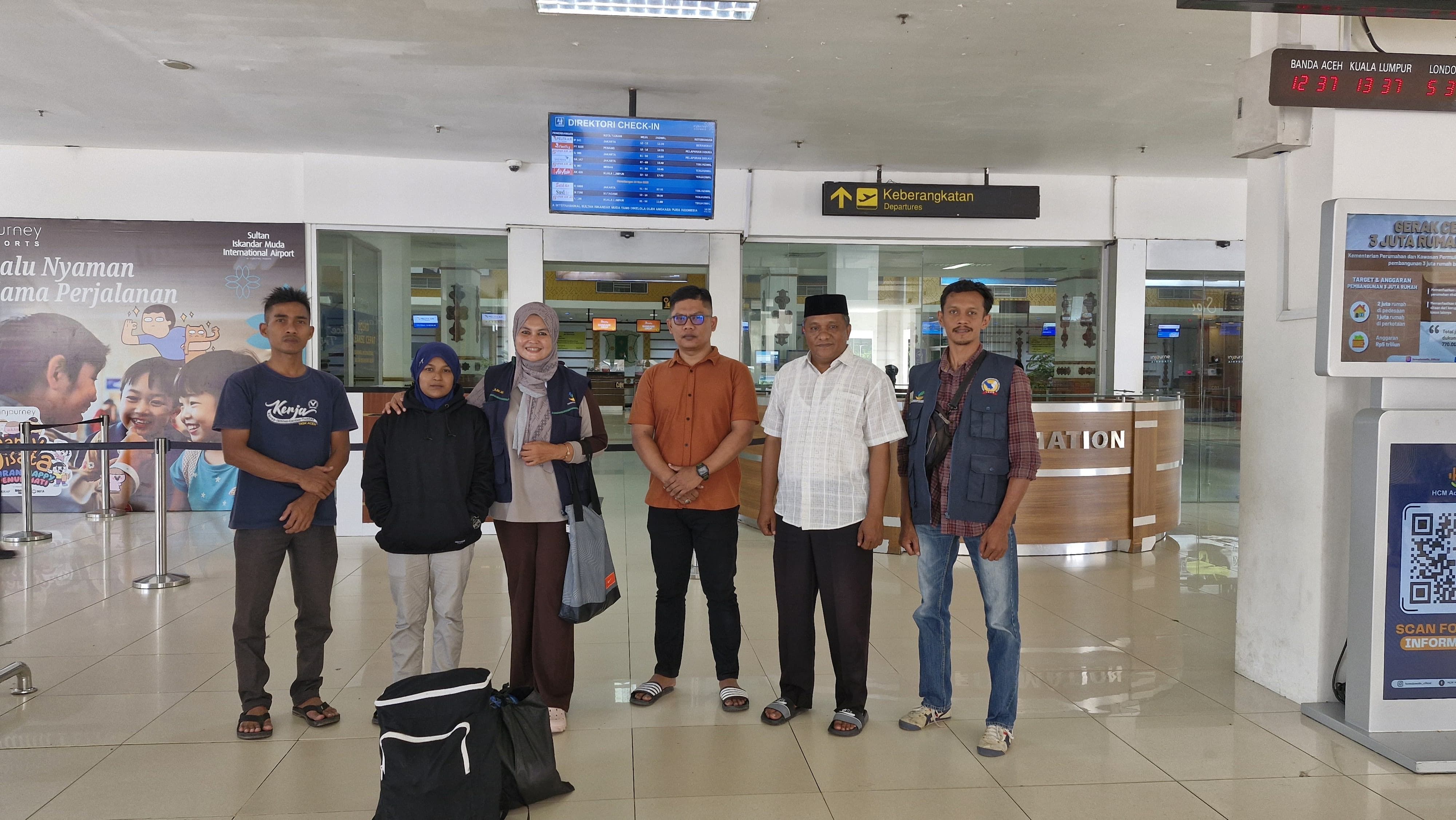 Warga Blitar Terlantar di Aceh Dipulangkan Berkat Uluran Tangan Haji Uma