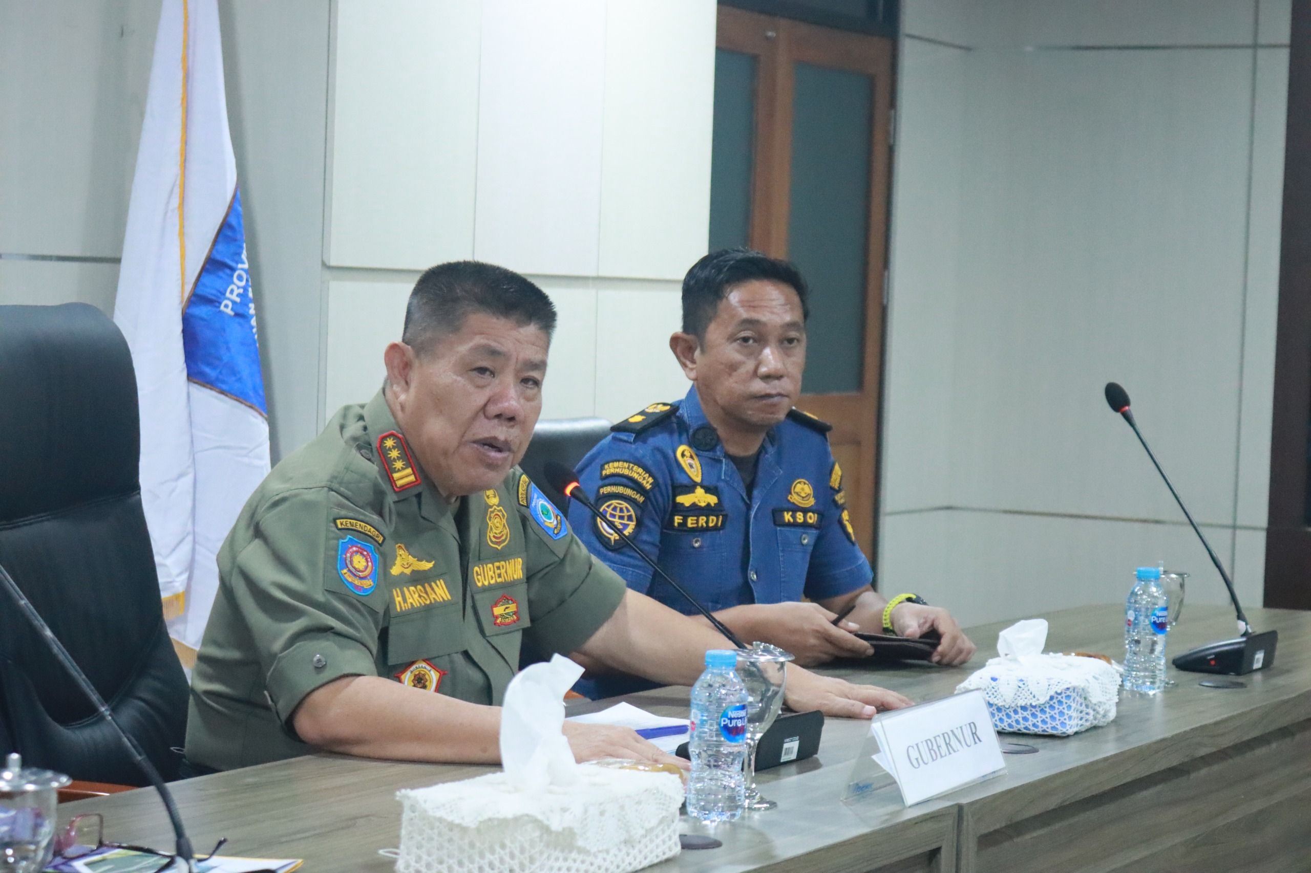 Gubernur Hidayat Gandeng Pelindo dan Dishub Bahas Perbaikan Kelancaran Distribusi Sembako di Pelabuhan Pangkal Balam