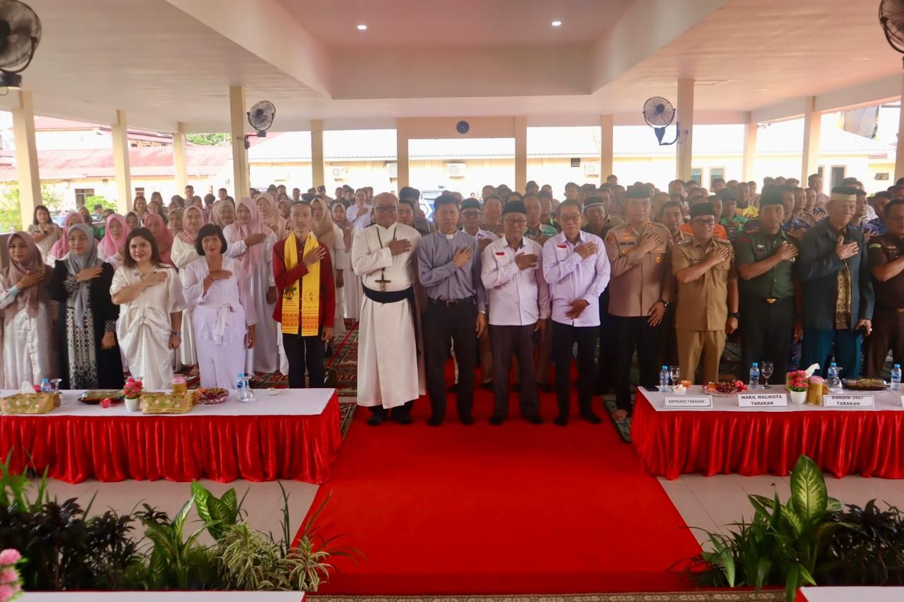 Doa Bersama Kepedulian dalam Menghadapi Bencana Alam di Tarakan