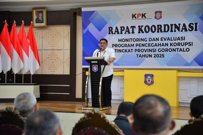 KPK: Nilai Pencegahan Korupsi Provinsi Gorontalo Rendah, Masuk Zona Merah