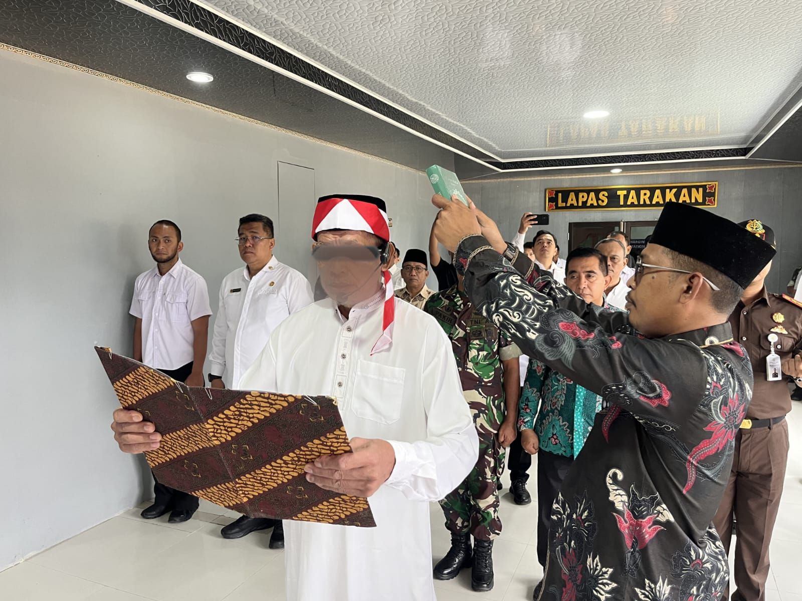 Napiter Lapas Tarakan Ikrar Setia NKRI Dibawah kitab Suci Al-Qur an