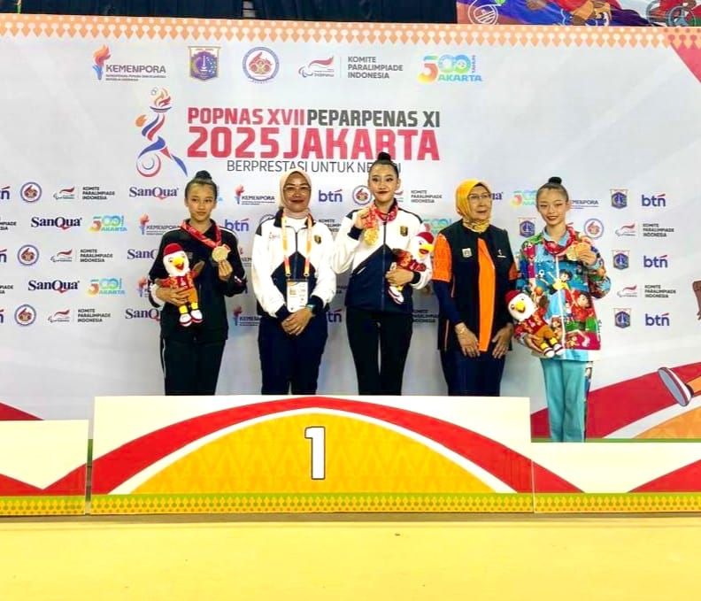 Lampung Raih 8 Medali Emas di Ajang Popnas 2025, Tembus Peringkat 10 Nasional