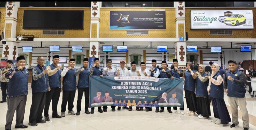 Rohis Aceh Terbang ke Jakarta, Siap Harumkan Nama Daerah di Kongres Nasional 2025