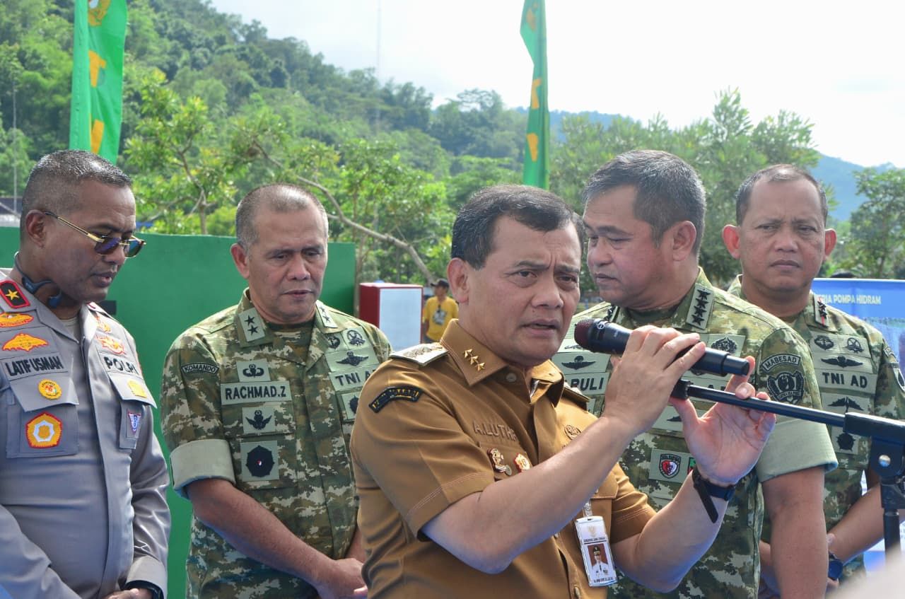 Gubernur Jateng Ahmad Luthfi Apresiasi TNI Atas Kontribusi Menjaga Ketahanan Pangan
