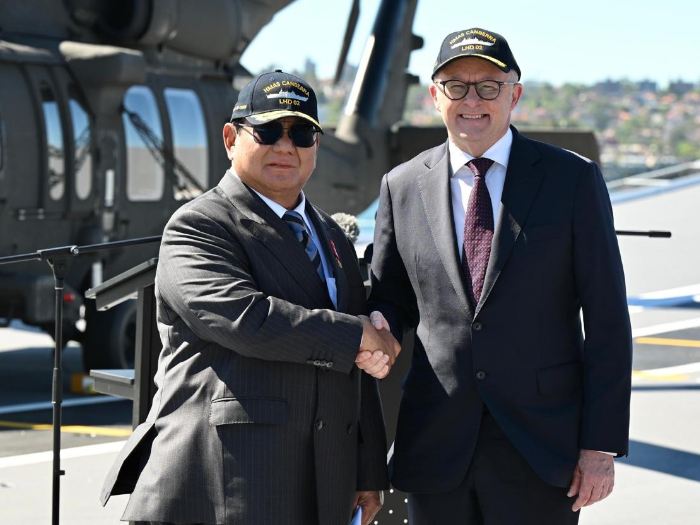 Prabowo Subianto–PM Australia Sepakat Jaga Kawasan: Tetangga Harus Saling Bantu