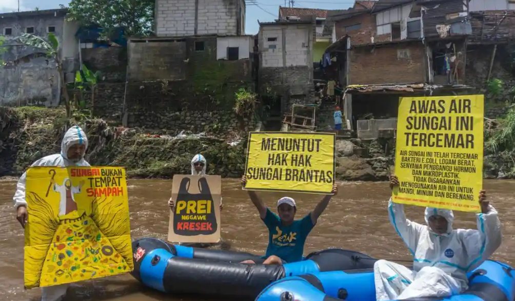 Aktivis Desak Pemerintah Kota Malang Selamatkan Sungai Brantas