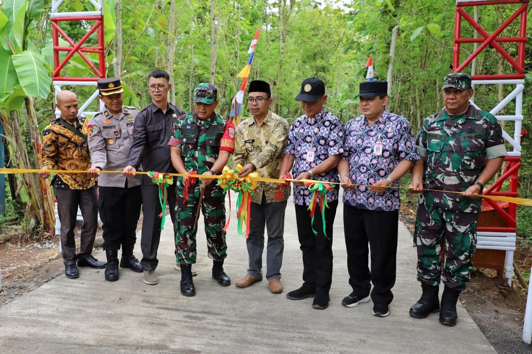 TMMD Sengkuyung Tahap IV Purworejo Rampung, Jalan Penghubung Antar Kecamatan Siap Dimanfaatkan