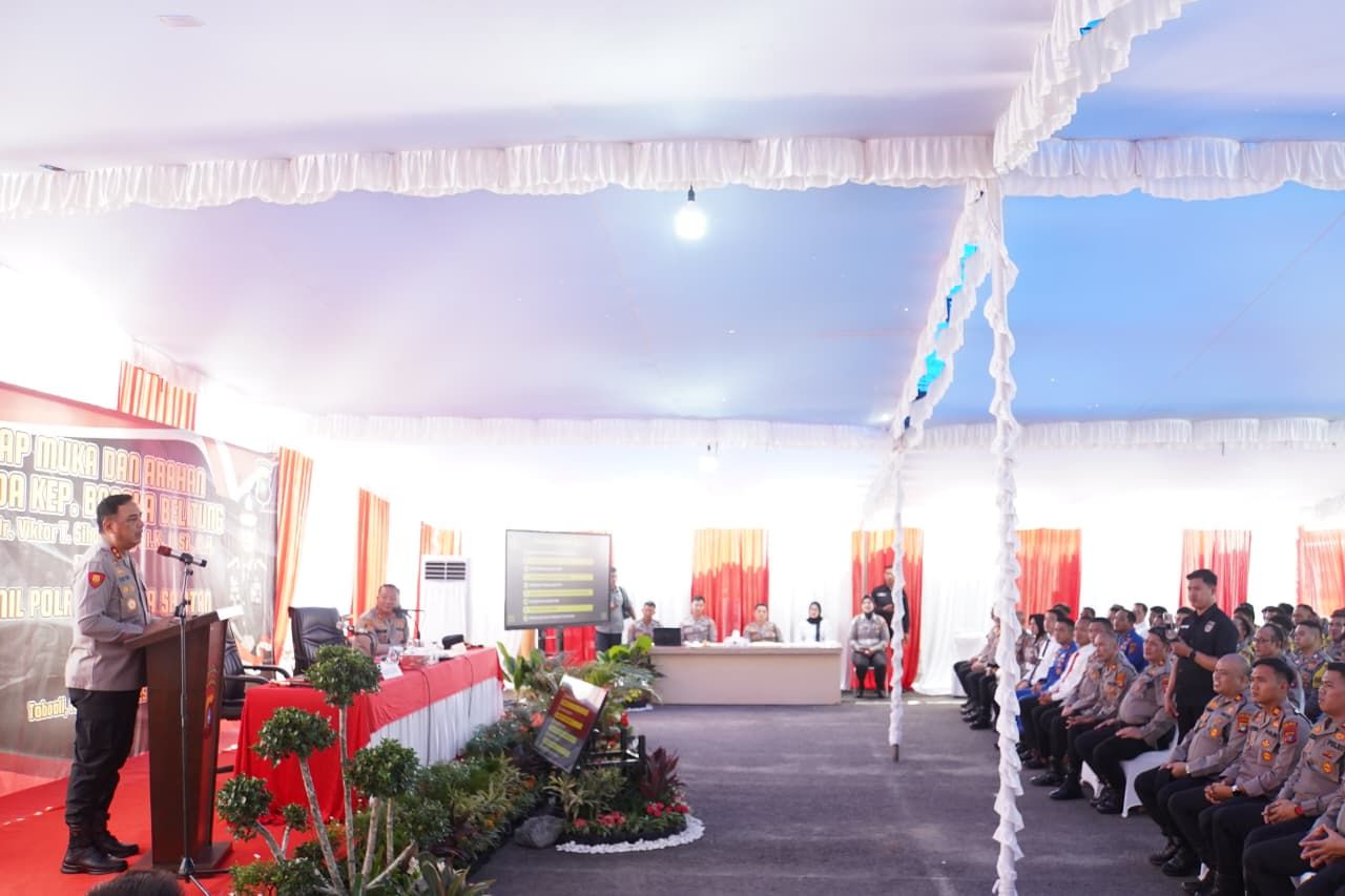Kunker Ke Polresta Pangkalpinang, Kapolda Babel Minta Anggota Proaktif Pelihara Kamtibmas