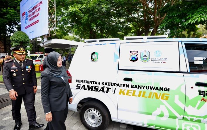 Permudah Akses Pajak, Mobil Samsat Keliling di Banyuwangi Ditambah