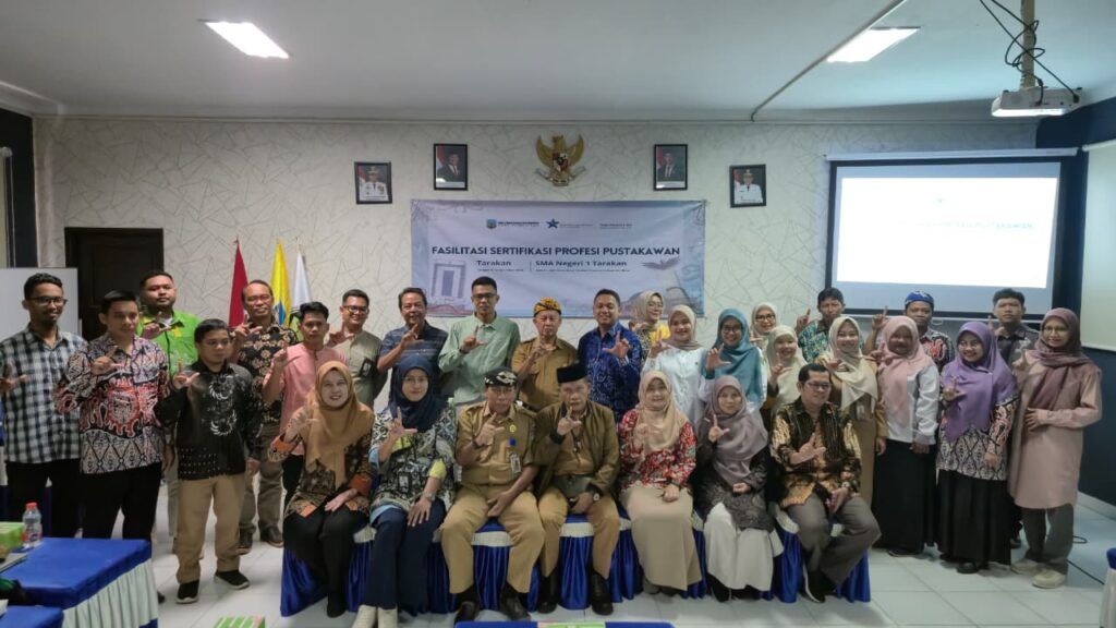 Bekerjasama dengan Perpusnas RI, DPK Kaltara Gelar Sertifikasi Pustakawan Berbasis SKKNI
