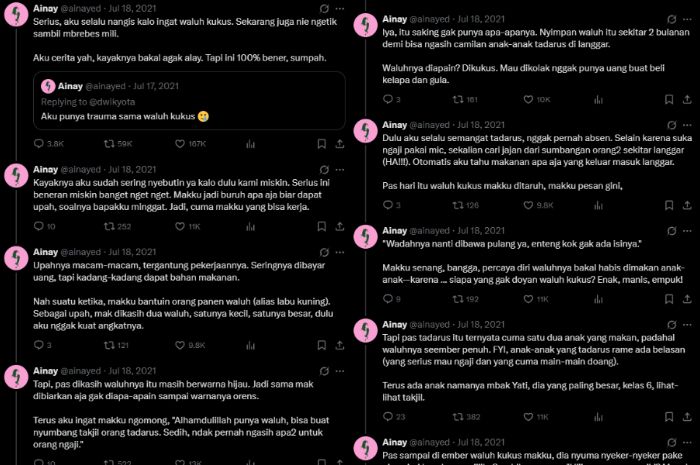 Cerita Lengkap Waluh Kukus yang Viral, dari Cuitan Menyentuh hingga Diangkat Jadi Film Layar Lebar