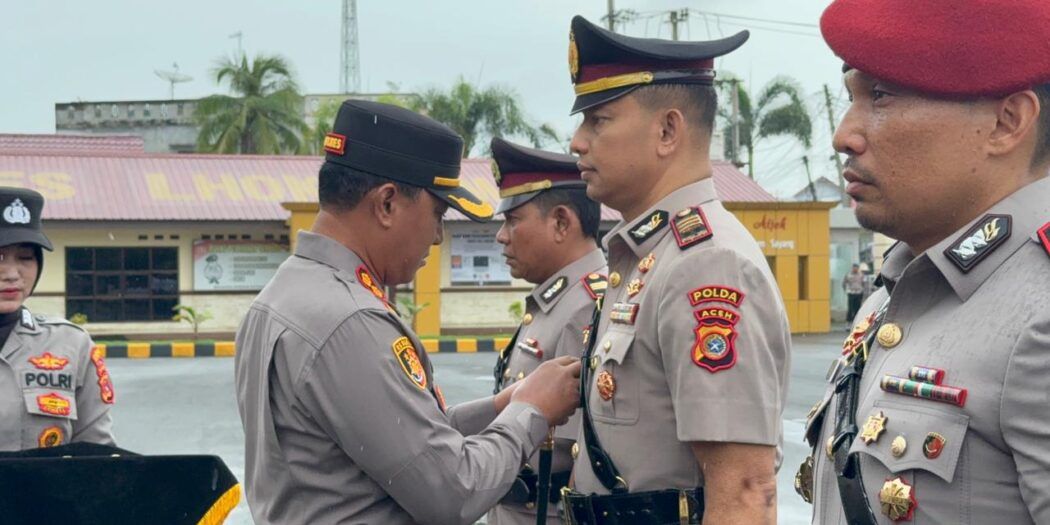 Mutasi Pejabat Polres Lhokseumawe, Ini Daftar Jabatannya!