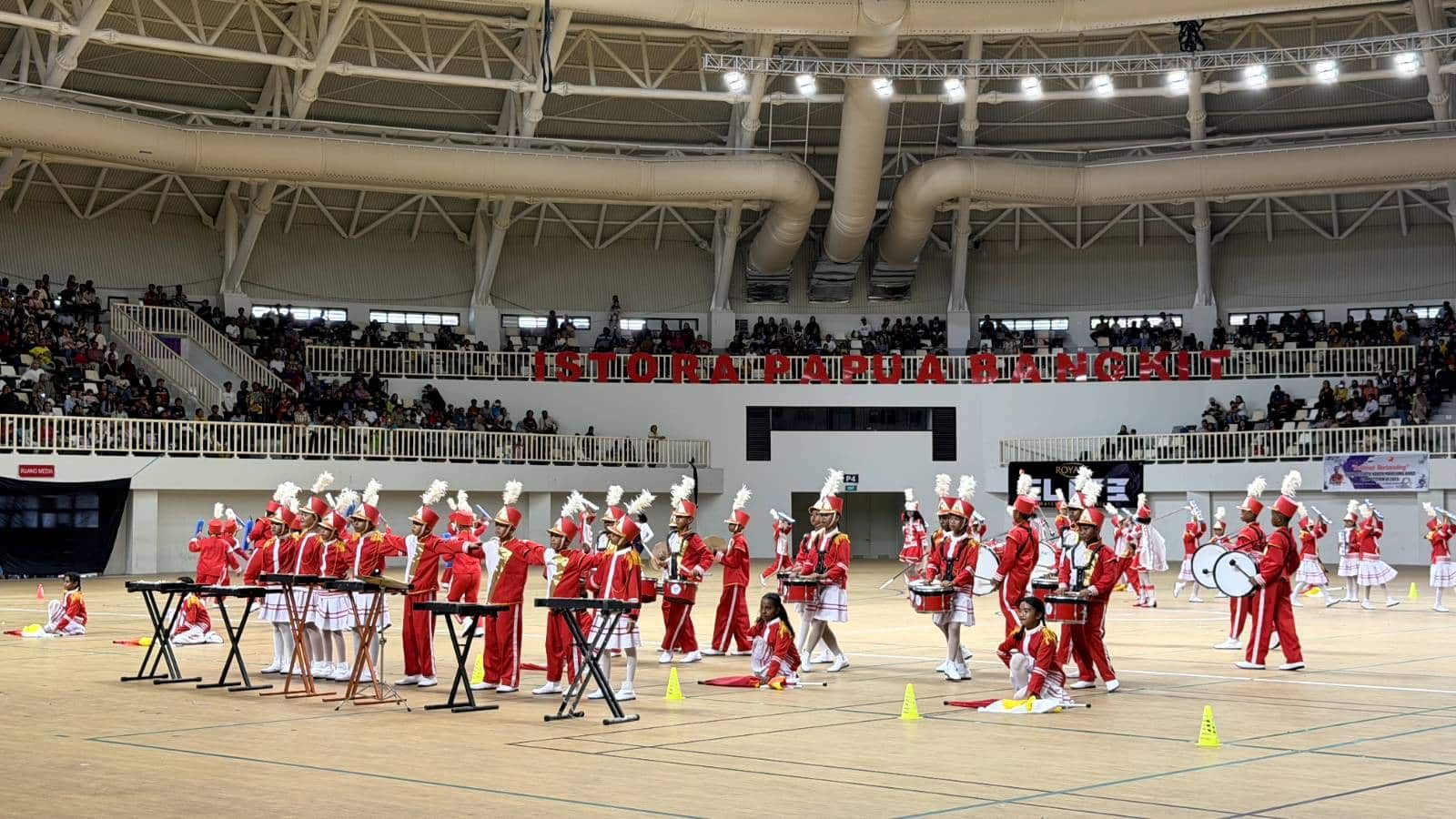 Meriah dan Penuh Talenta, Noken Marching Band Competition 2025 Gaungkan Semangat Anak Muda Tabi