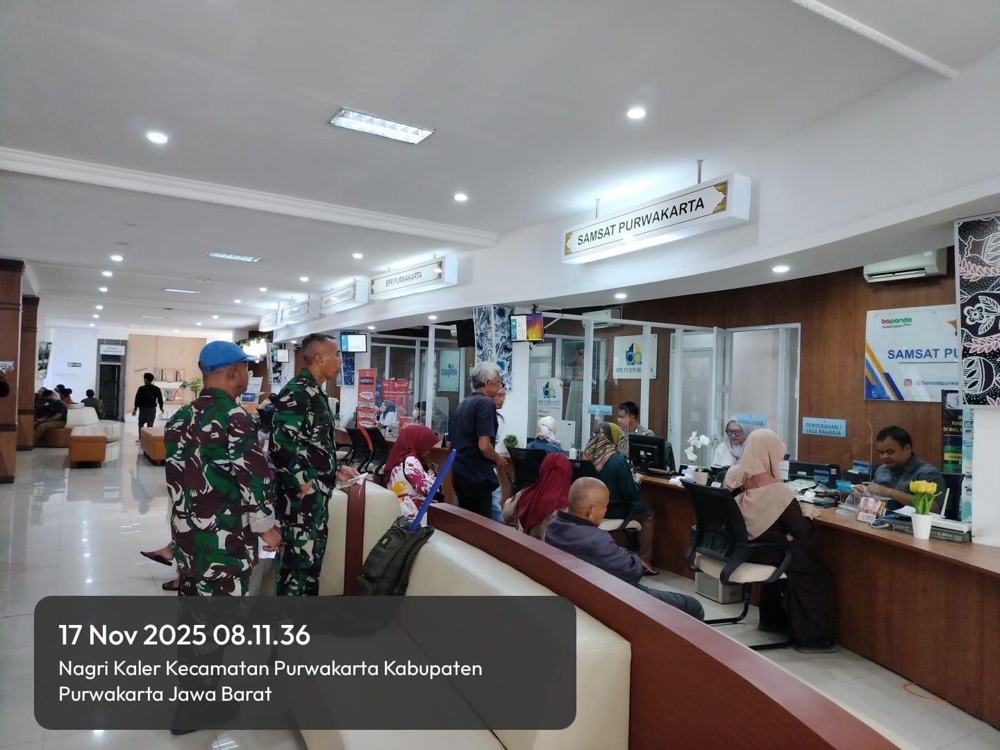 Polantas Menyapa di MPP Madukara, Satlantas Edukasi Pentingnya Tertib Administrasi Kendaraan