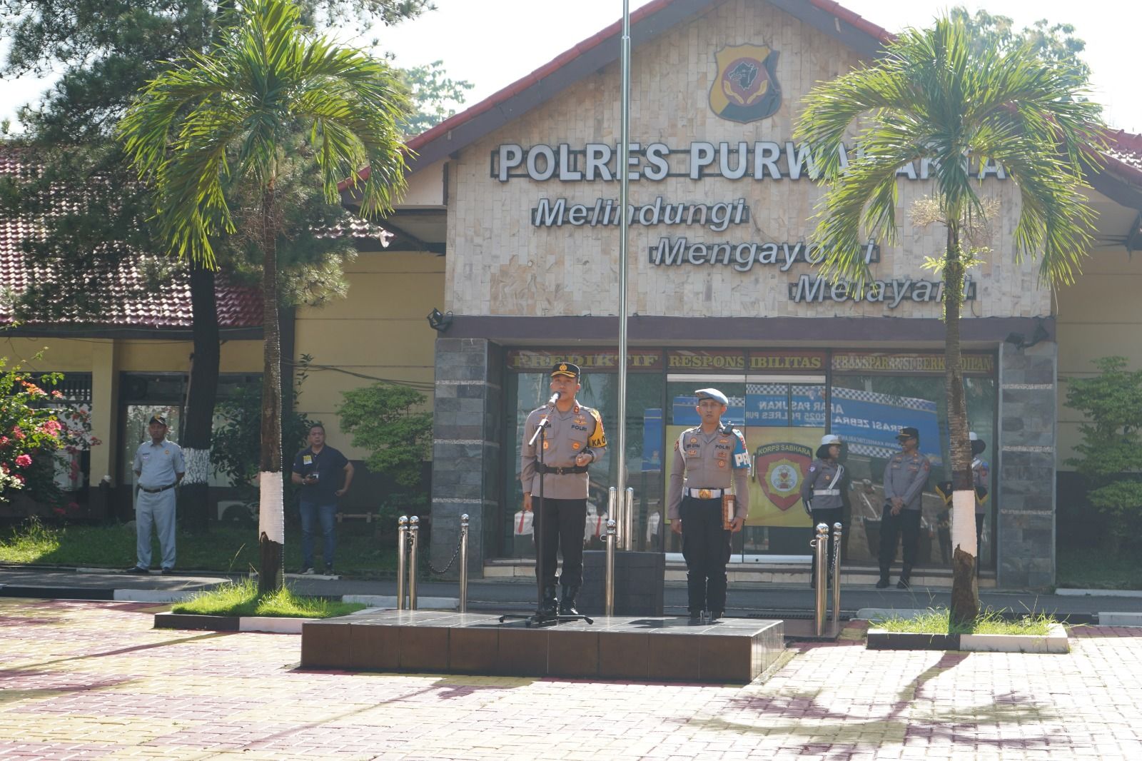 Operasi Zebra 2025, Polres Purwakarta Gelar Apel Pasukan