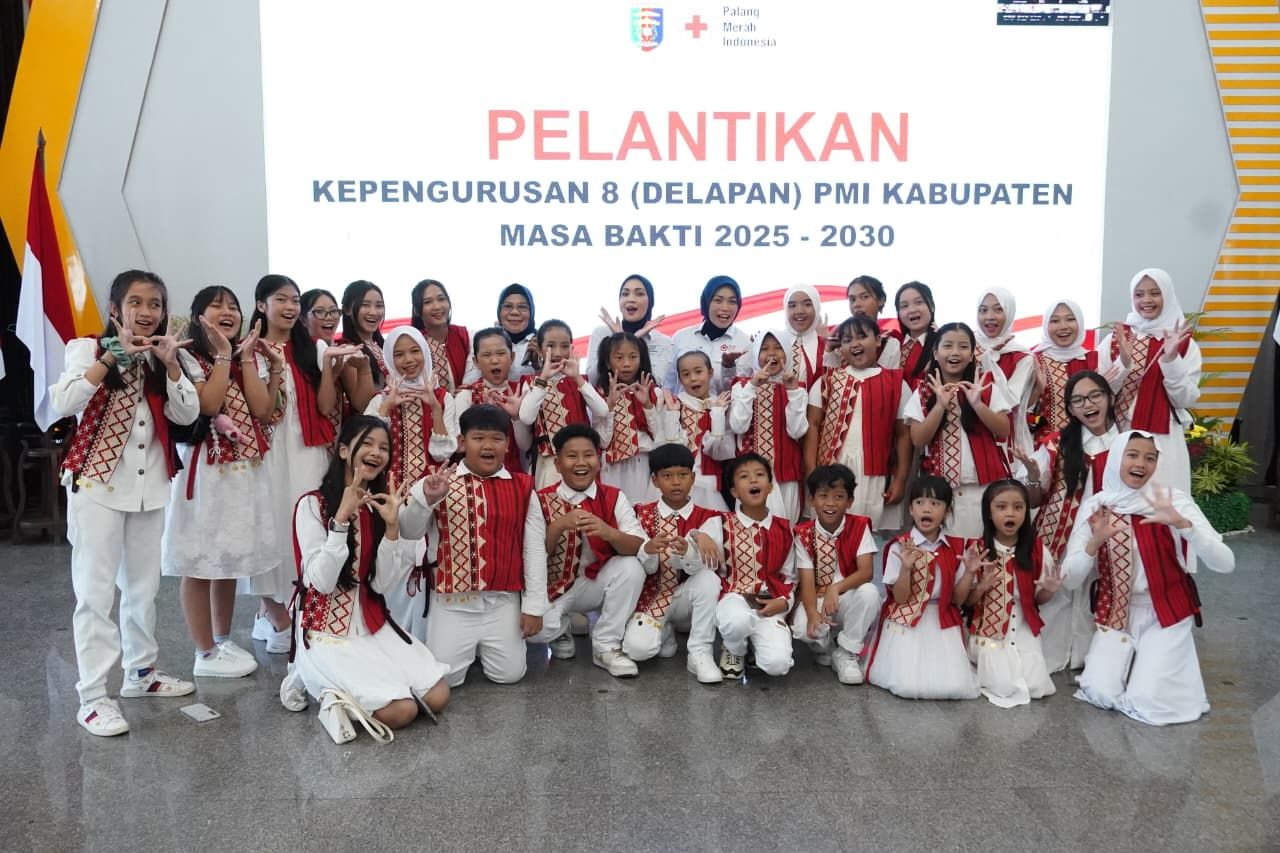 Pengurus PMI Delapan Kabupaten Kota di Lampung Dilantik, Ini Pesan Wagub Lampung