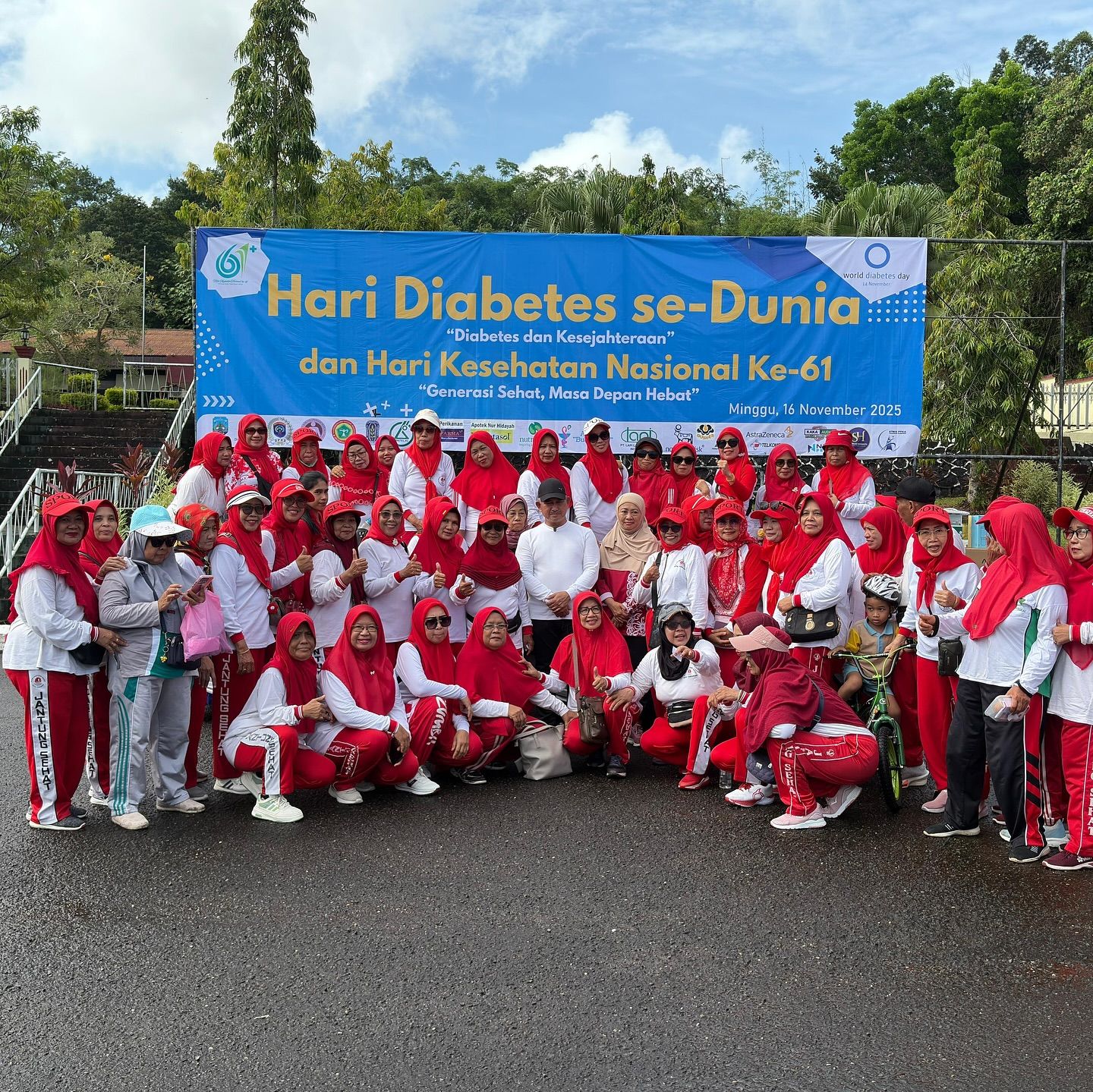Peringati Hari Diabetes Sedunia, Wali Kota Tarakan Ingatkan Pentingnya Pola Hidup Sehat