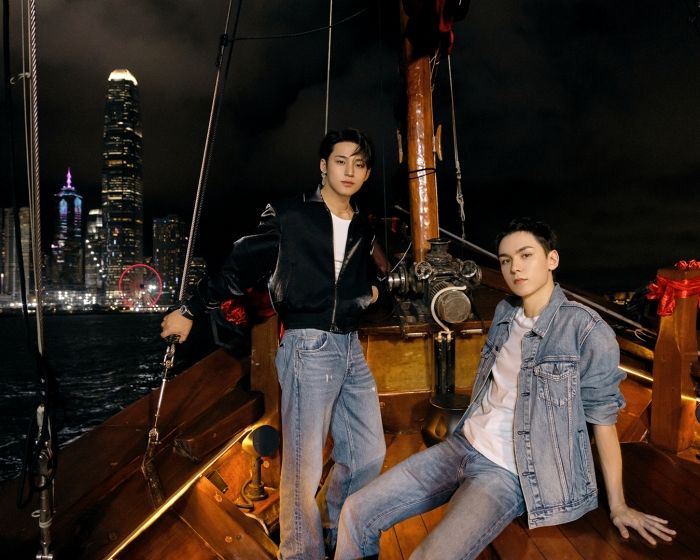 Intip Keseruan MINGYU dan VERNON SEVENTEEN Nikmati Malam di Hong Kong