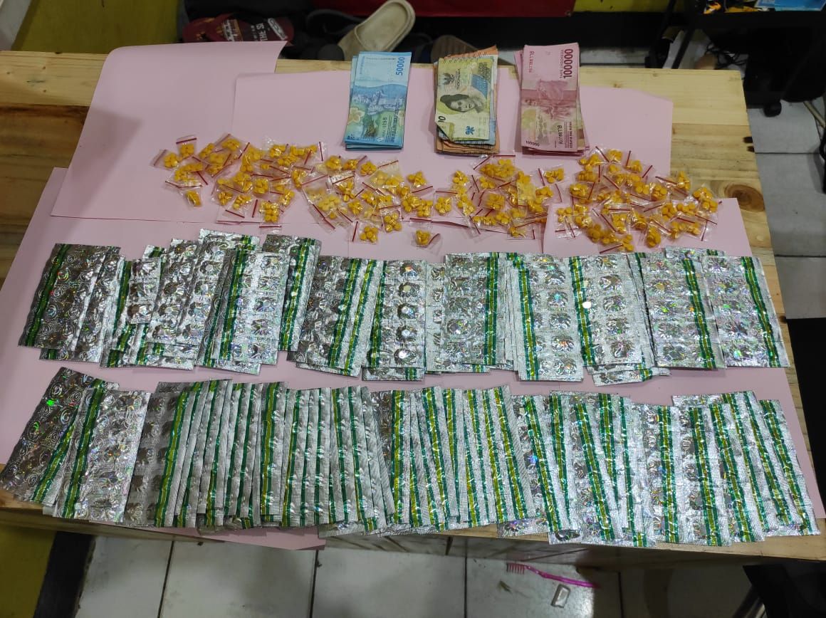 Pengedar Obat Keras Daftar G Diamankan Personil Unit Polsek Jawilan