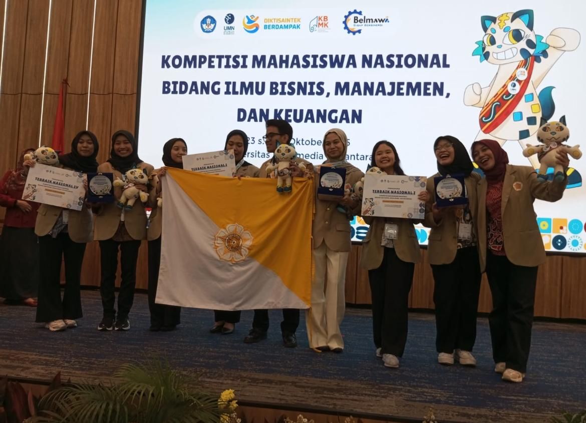 Berfokus Analisis Audit Investigatif, Mahasiswa FEB UGM Raih Juara Nasional I dalam Kompetisi KBMK 2025