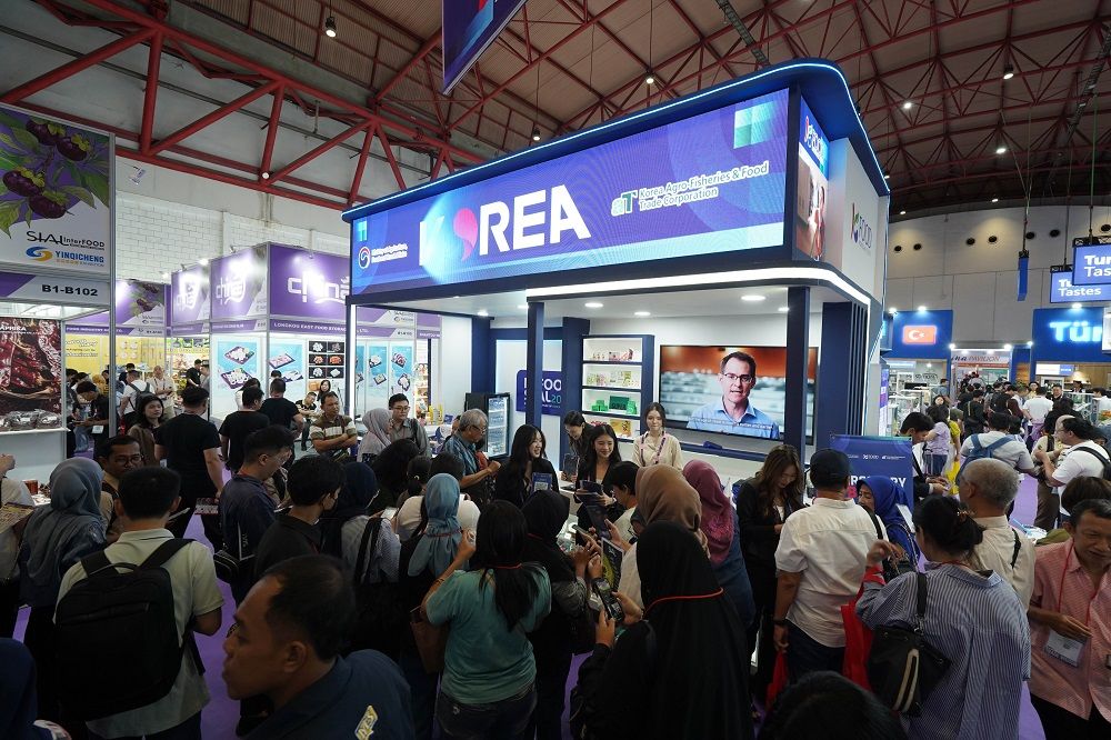 Geliat Kuliner Korea Tembus Pasar Halal di Dunia di Pameran Makanan Internasional Indonesia