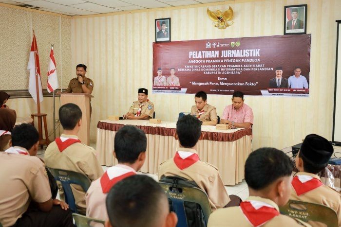 Pramuka Aceh Barat Level Up! Pelatihan Jurnalistik Biar Makin Melek Literasi Digital