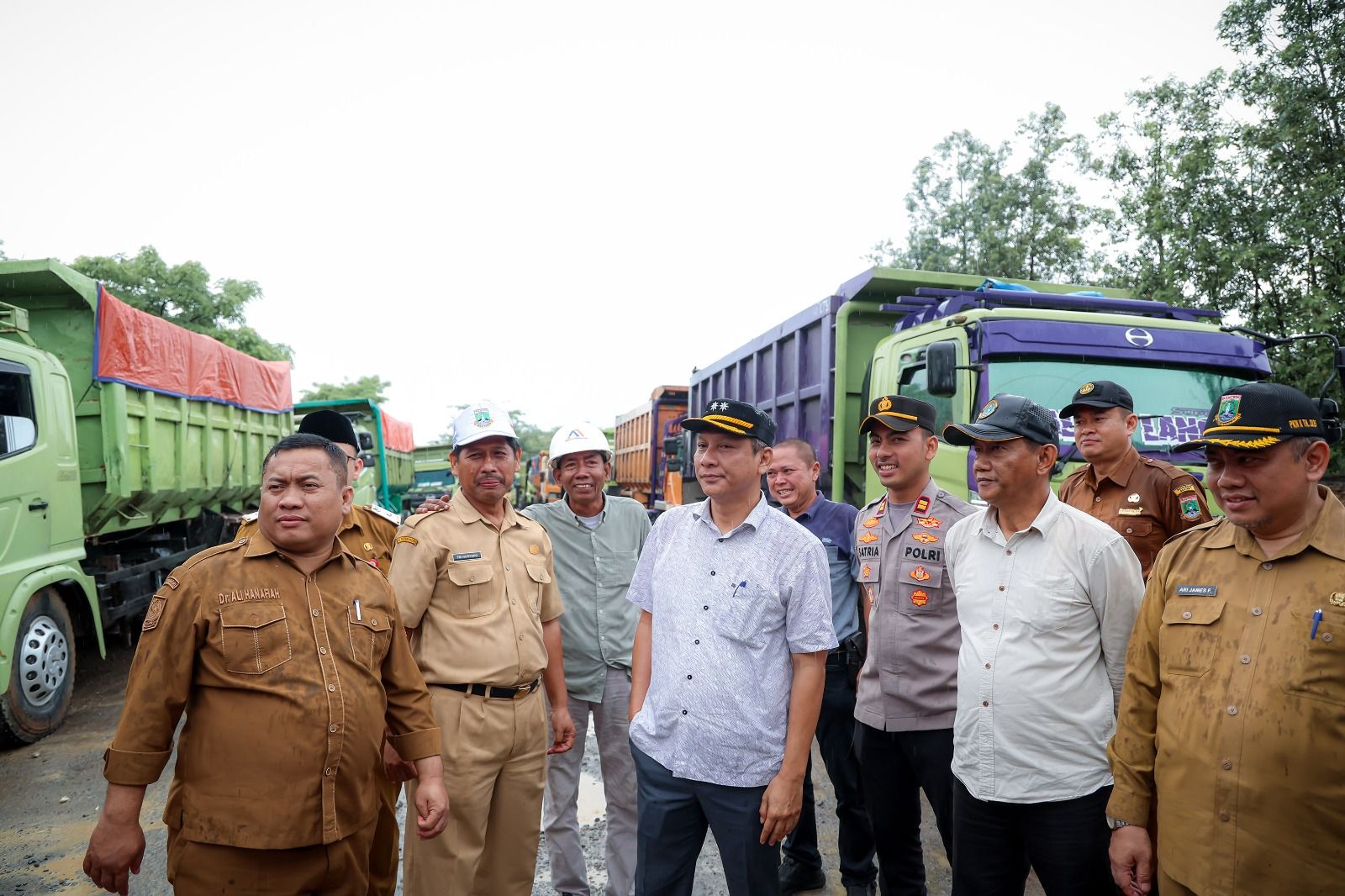 Pasca Aksi Warga Turun Ke Jalan Pengawasan Aktifitas Truk Tambang di Bojonegara–Puloampel Diperketat