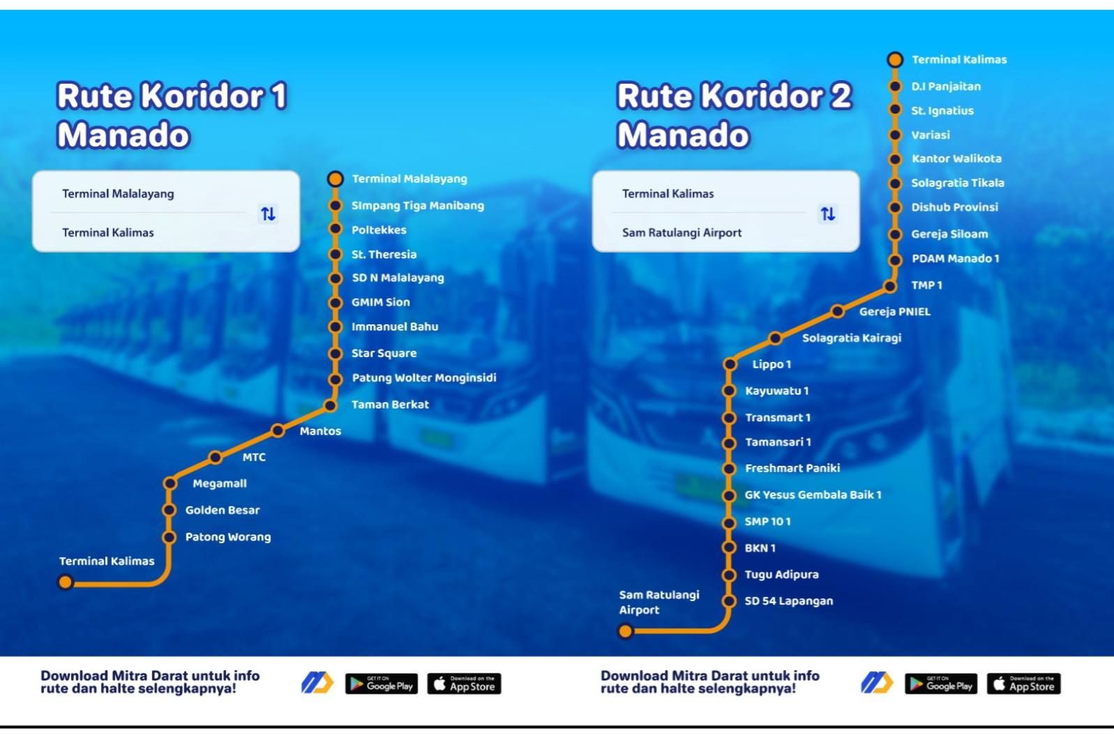 Hadiah Pisah Tahun, Manado Akhirnya Punya Transum Bus!