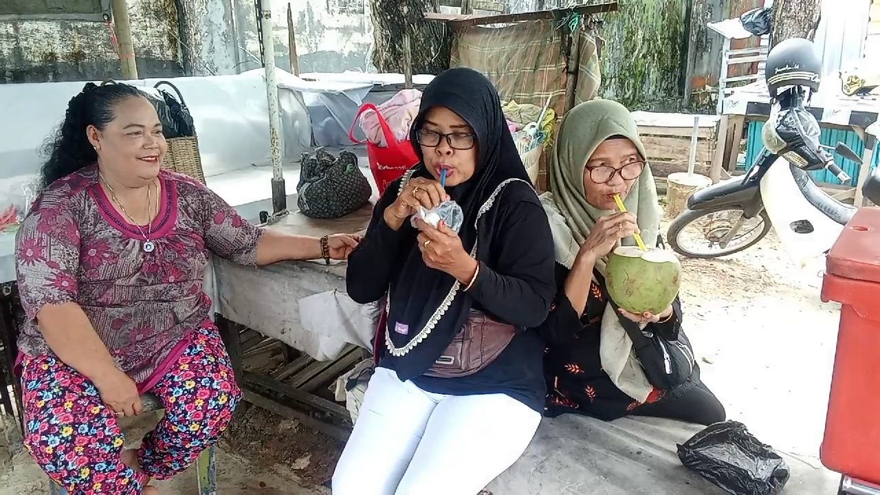 Nunukan Punya Kelapa Pandan wangi, Aromanya Harum dan Menyegarkan