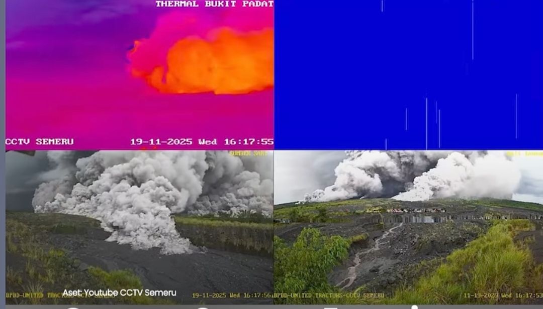 Status Gunung Semeru Naik ke Level Awas