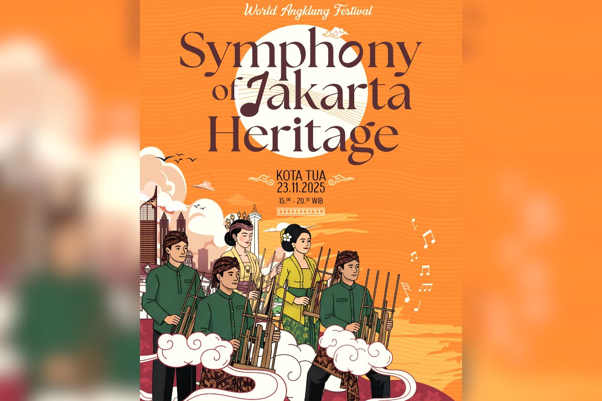 Pemprov DKI Gelar World Angklung Festival 2025 di Kota Tua