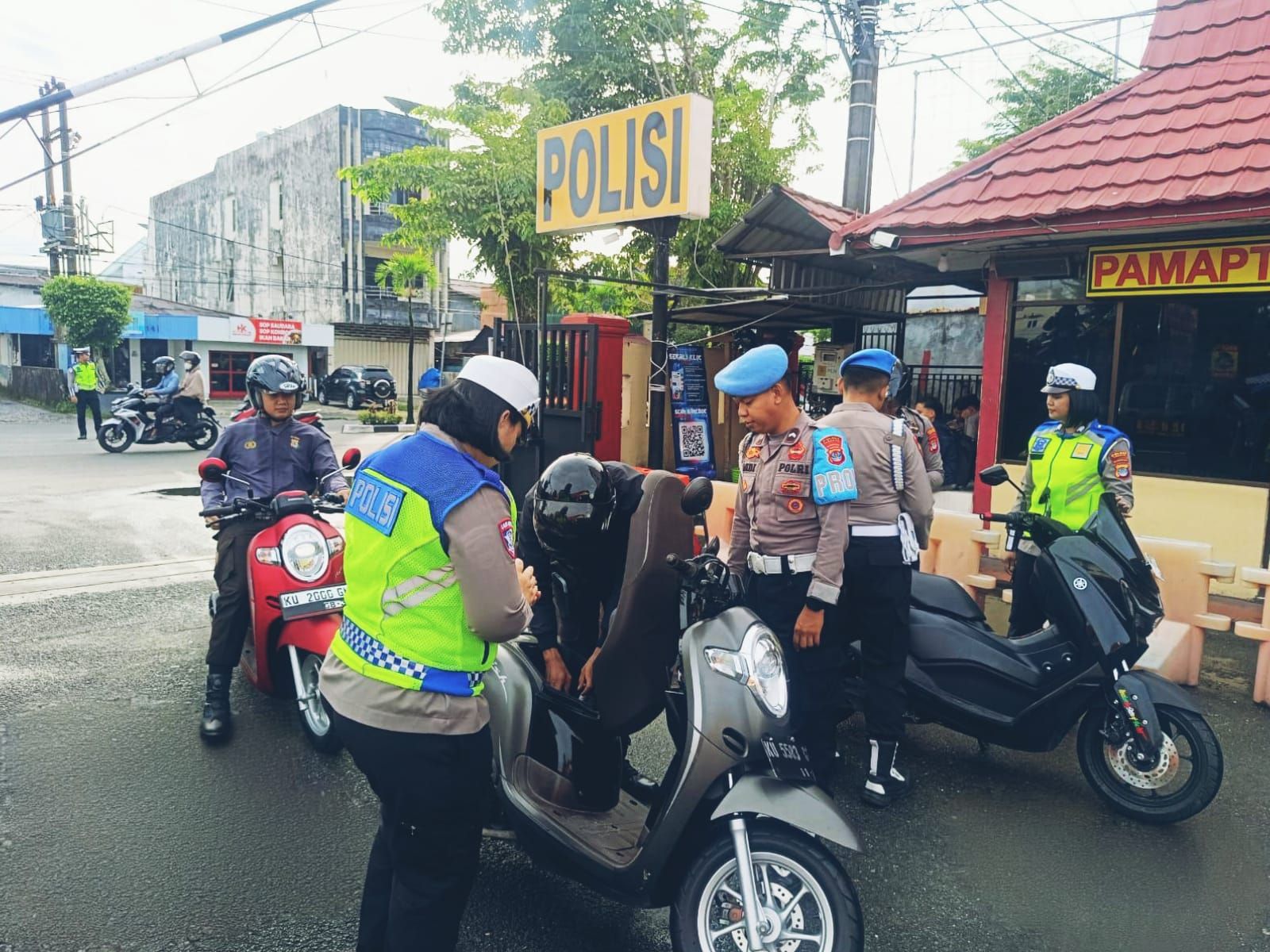 Operasi Zebra Kayan 2025, Personel Polres Tarakan Juga tidak Luput dari Pemeriksaan