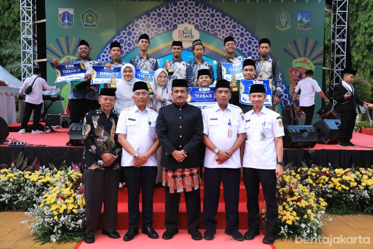 Jakarta Selatan Pertahankan Gelar Juara Umum MTQ XXXI Tingkat Provinsi DKI Jakarta 2025