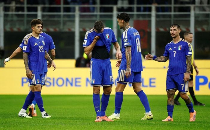 Italia Terancam Absen Lagi dari Piala Dunia untuk Ketiga Kalinya Secara Beruntun