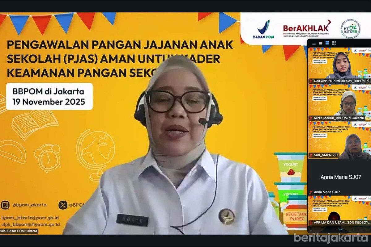 104 Peserta Ikuti Edukasi Keamanan Pangan Sekolah
