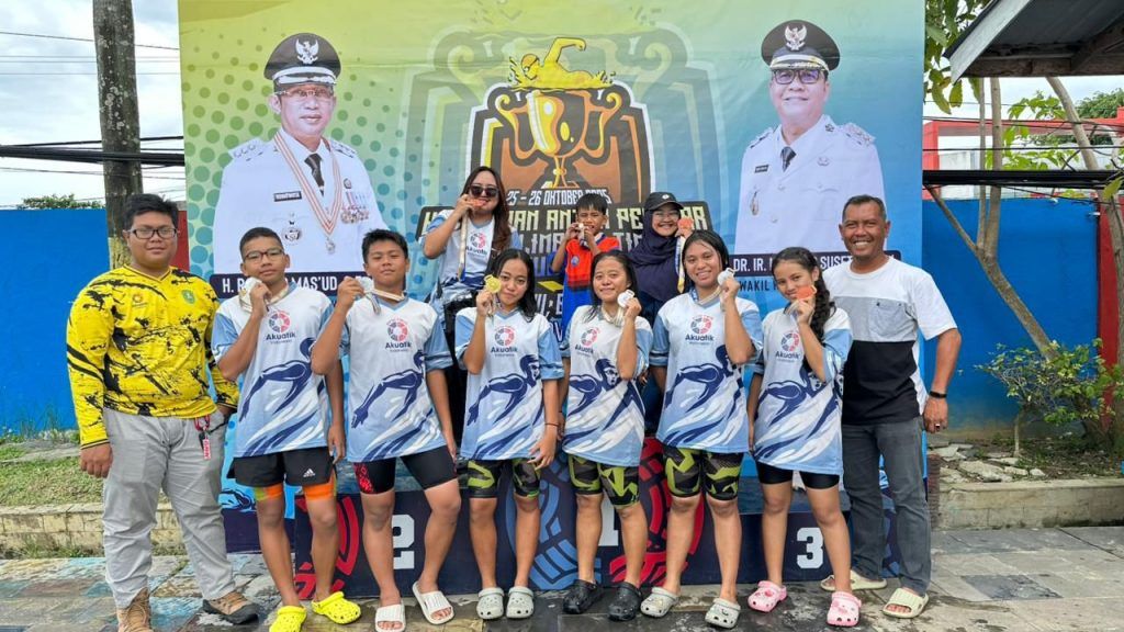 Kebanggaan Kutim! Atlet Renang Muda Sabet 20 Medali di Kejuaraan Akuatik se-Kaltim 2025